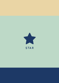 Lucky Star//Navy&Dull Blue Green 03