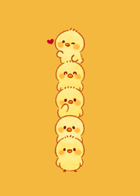 ไก่นุ่มฟู สีเหลือง