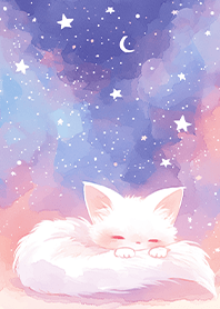 Dreamy goodnight fox