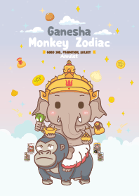 Ganesha & Monkey Zodiac + Good Job