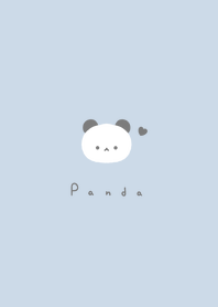 Yuru Panda/pale blue WH.