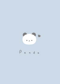 ゆるいぱんだ。ペールブルー