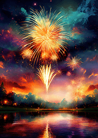 Beautiful Fireworks Theme#45