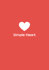 The Simple Heart Red No.1-01