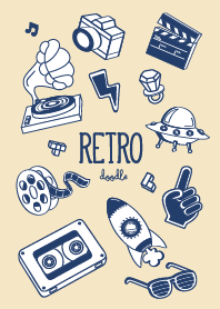 90's Retro doodle