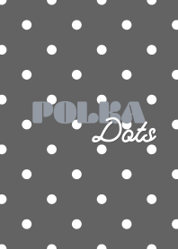 Polka❤︎Dots（グレー）