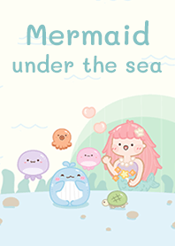 Mermaid under the sea!