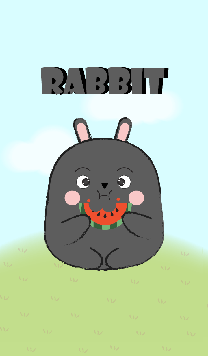 Pretty Fat Black Rabbit Theme 2