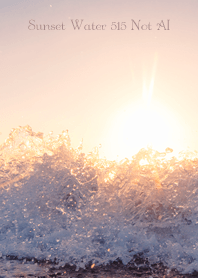 Sunset Water 515 Not AI