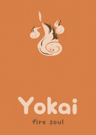 Yokai fire soul  autumn fruit