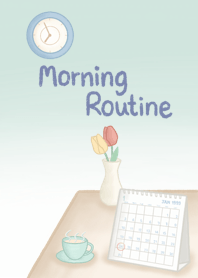 Morning routine : ssunsoonn