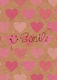 Craft Heart pink Smile26