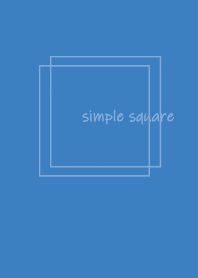 simple square =blue=