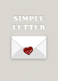 Simple letter