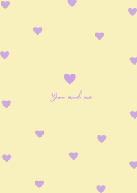 pattern heart =purpleyellow=