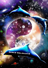 Space Dolphin 13 Theme to bring luck