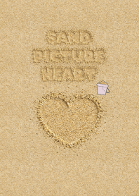 Sand Picture Heart 34