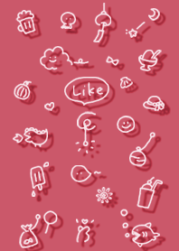 Fashionable icon red07_2