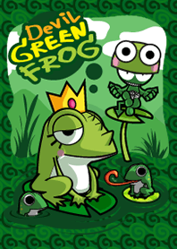 DADA Devil Green Frog