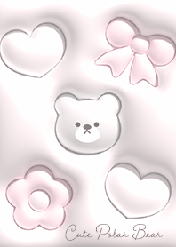 pink lemon Warm and cute polar bear 04_2