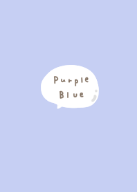 purple blue. pastel. white.