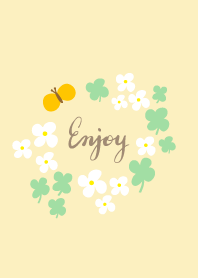 Lucky clover butterfly wreath5 Japan