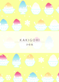 KAKIGORI yellow summer world