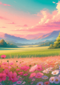 Beautiful nature  flower field no.18