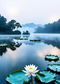 Lake lotus   F81557