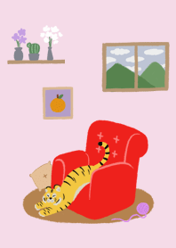 lazy tiger(2)