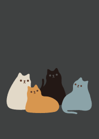 Bunch of chubby cats.1