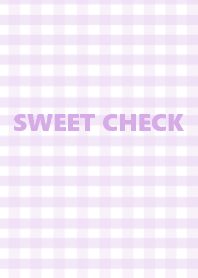 =SWEET CHECK= PURPLE