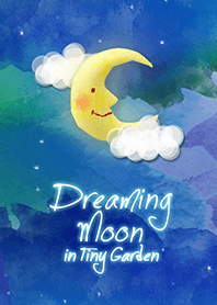 Dreaming moon in Tiny Garden
