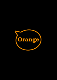 Simple Black & Orange No.1