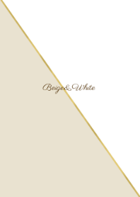 Beige&White