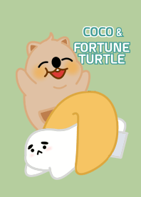 COCO and Fortune turtle