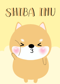 Pretty Shiba Inu Dog Theme