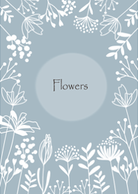 In a soft flower garden1.