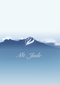 Yushan, overcast sky. 01