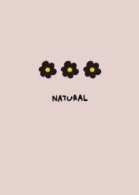 3 flowers black3 from Japan