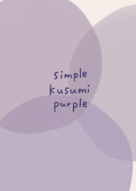 Simple dull purple