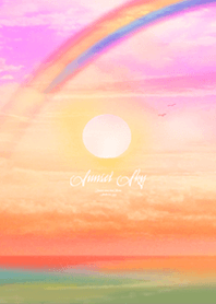 Sunset sky Road to dreams