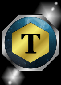 Good fortune Initials 10 "T"