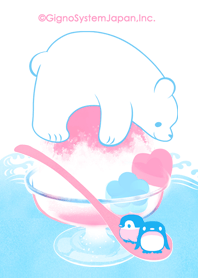 ペンギン氷菓子