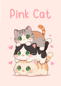 แมวสีชมพูแสนซน