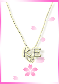 initial K&E(cherry blossoms)