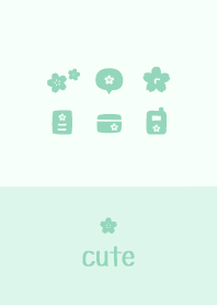 Cherry blossoms [Green]