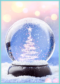 願いが叶うスノードーム✨