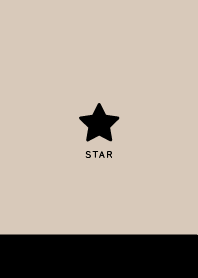 Lucky Star//Black&Caffe Latte Beige/13