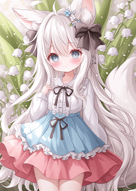 ⭐鈴蘭花園裡的狐狸女孩❤️